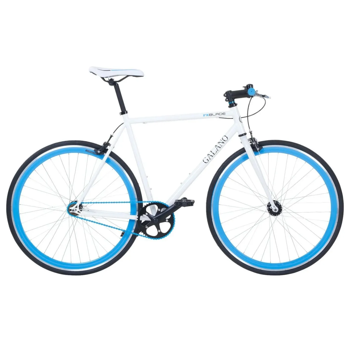 Rower Miejski 28 Ostre Koło Jednobiegowy Unisex - 1