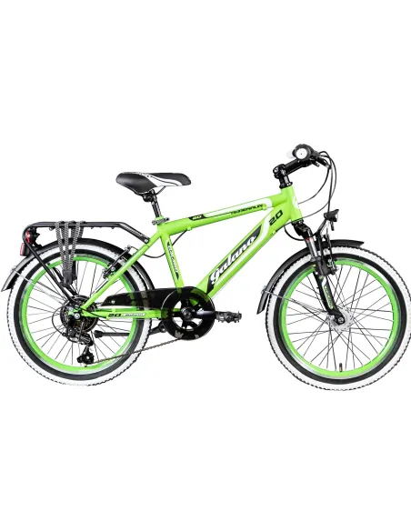 Dziecięcy Rower Górski 20 Bagaż 6 Bieg Oświetlenie - 1