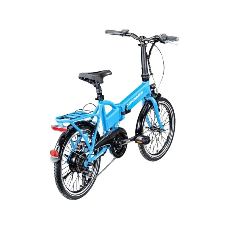 Rower Elektryczny Składany 20 Miejski 250W ALU Światła Składak Męski Damski