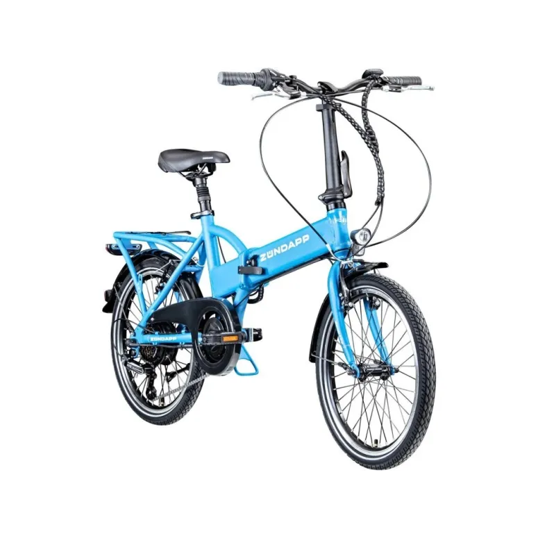 Rower Elektryczny Składany 20 Miejski 250W ALU Światła Składak Męski Damski