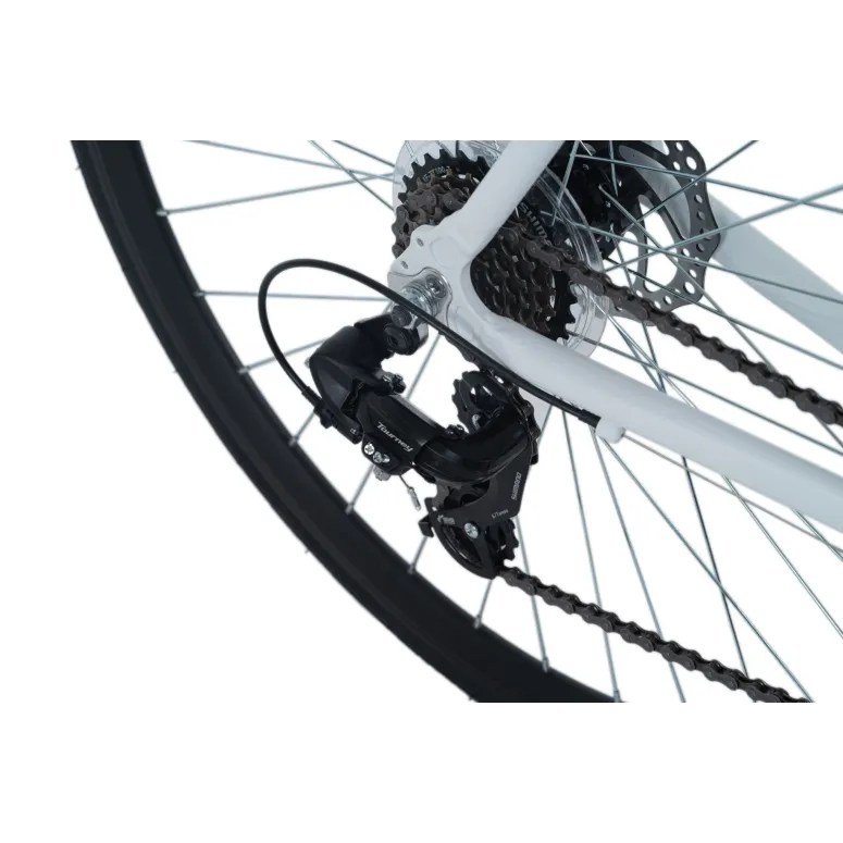 Rower Miejski 28 Aluminiowy 21 bieg Tarczowe - 4