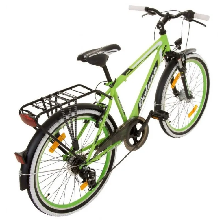 Dziecięcy Rower Górski 24 Bagaż 7 Bieg Oświetlenie - 3