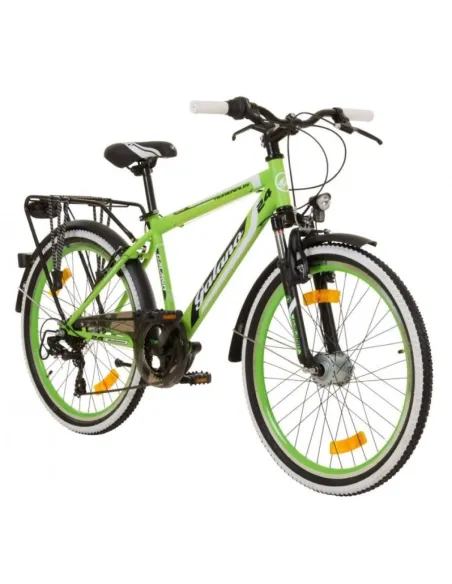 Dziecięcy Rower Górski 24 Bagaż 7 Bieg Oświetlenie - 4