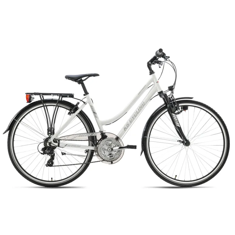 Damski Rower Trekkingowy 28 ALU 21 bieg Bagażnik - 1