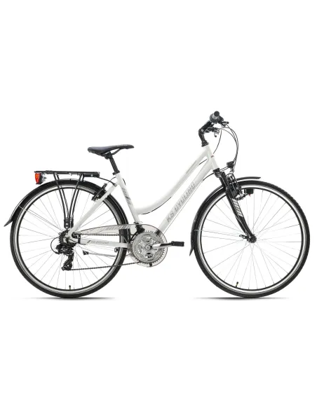 Damski Rower Trekkingowy 28 ALU 21 bieg Bagażnik - 1