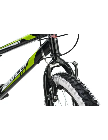 Rower Górski Dziecięcy 20 MTB Stalowy 6 Biegów V-Brake Microshift Stopka