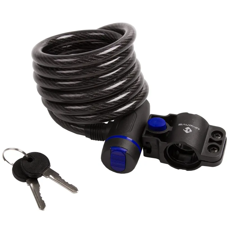 Zapięcie Rowerowe Na Kluczyk M-Wave Uchwyt 1,8 m - 1