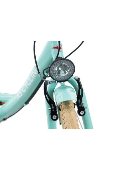 Dziecięcy Rower Miejski 24 Dziewczęcy Oświetlenie - 7