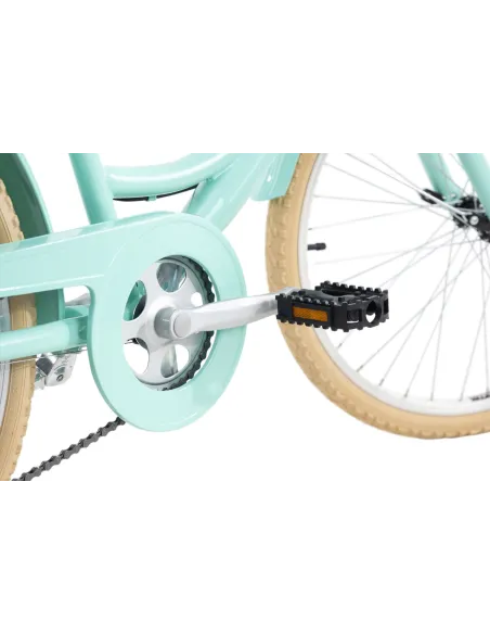 Dziecięcy Rower Miejski 24 Dziewczęcy Oświetlenie - 6