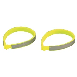 Opaska Odblaskowa Rowerowa Nogawki Klipsy 2 szt.