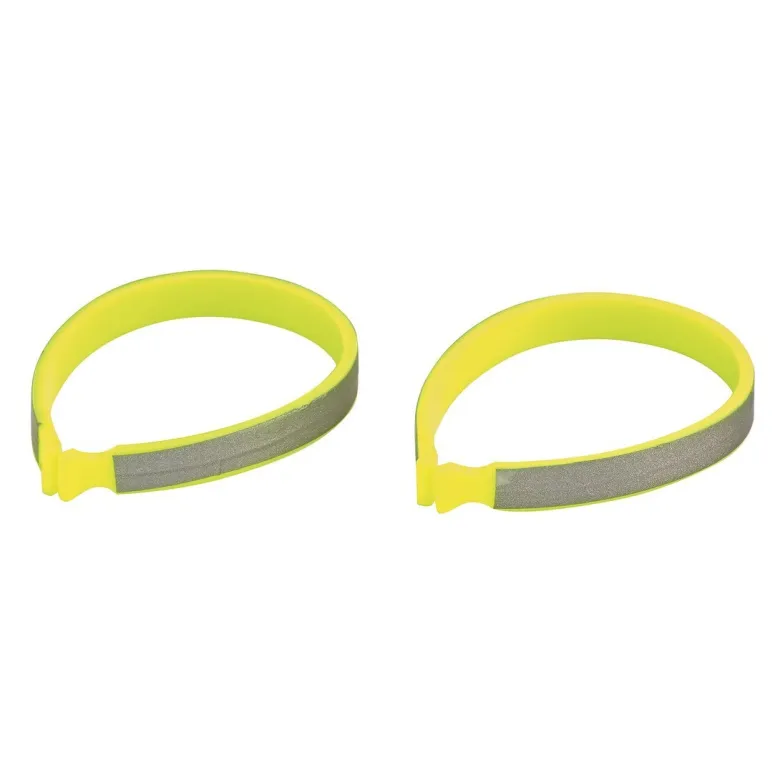 Opaska Odblaskowa Rowerowa Nogawki Klipsy 2 szt. - 1