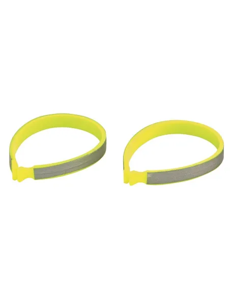 Opaska Odblaskowa Rowerowa Nogawki Klipsy 2 szt. - 1