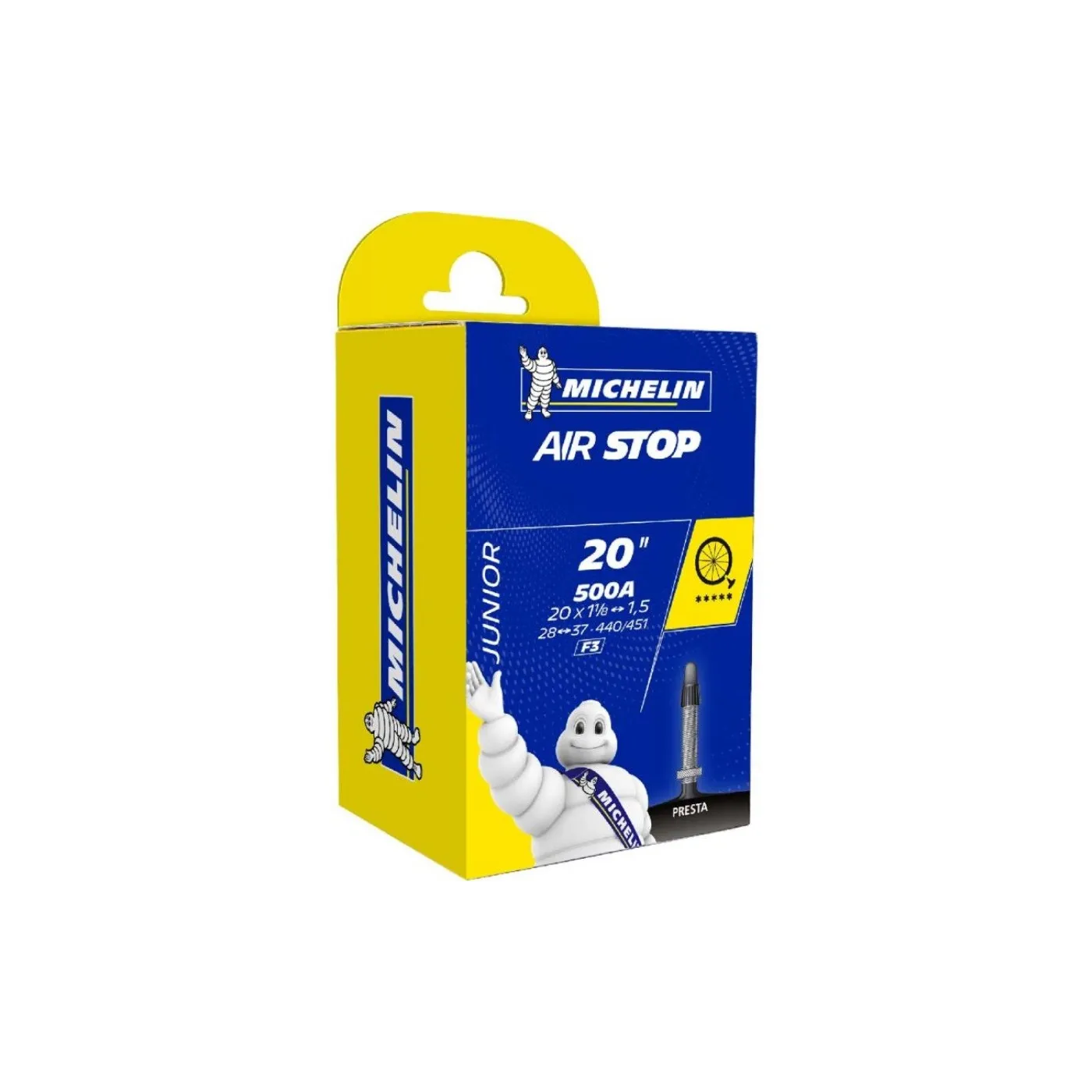 Dętka Rowerowa Michelin F3 Airstop 20 Presta SV 29