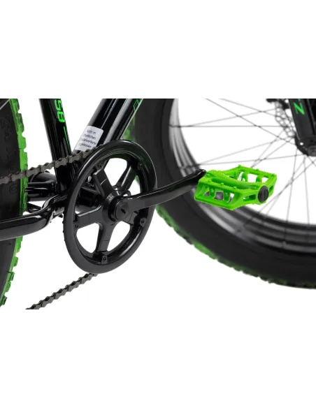 Rower Górski Fatbike 24 Młodzieżowy 6 bieg Tarcze - 6