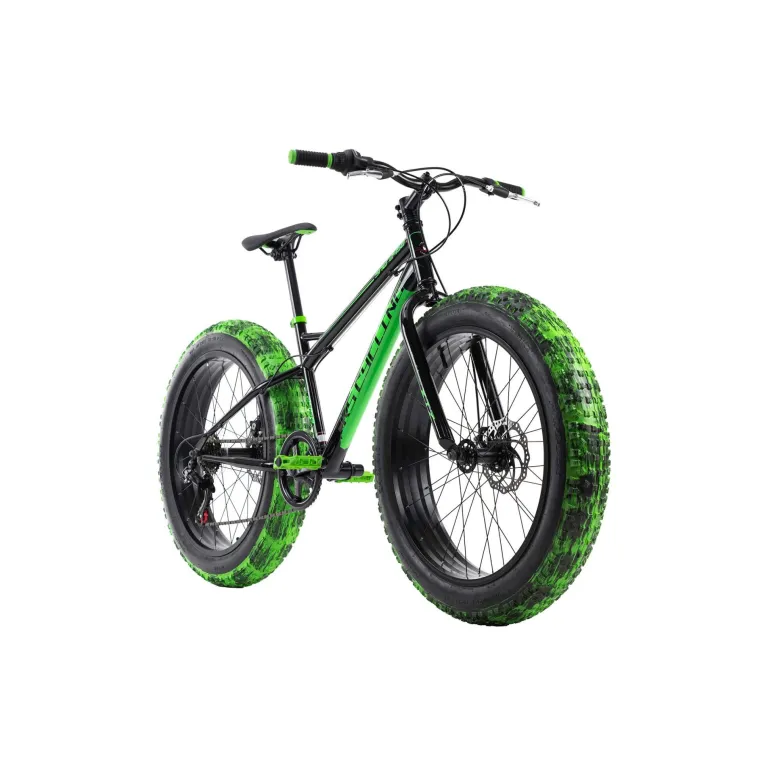 Rower Górski Fatbike 24 Młodzieżowy 6 bieg Tarcze - 8