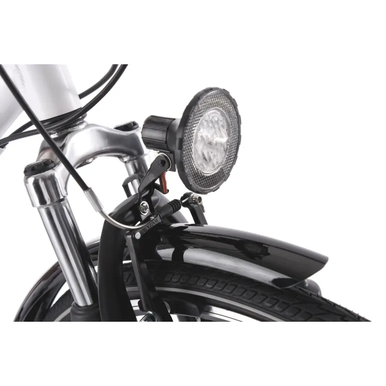 Rower Trekkingowy 28 Aluminium Damski Bagażnik Oświetlenie Dzwonek Stopka