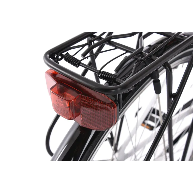 Rower Trekkingowy 28 Aluminium Damski Bagażnik Oświetlenie Dzwonek Stopka