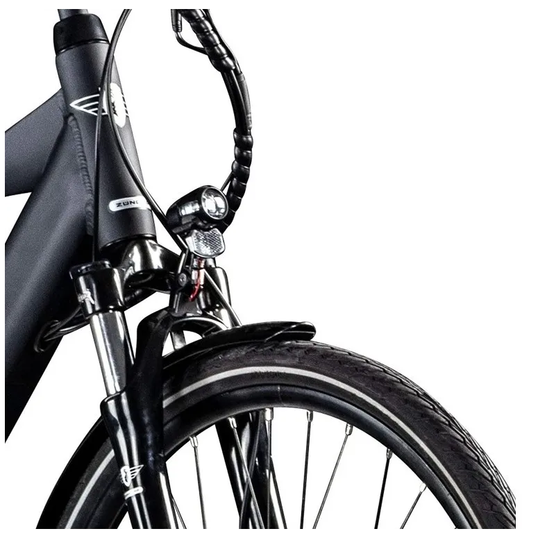 Elektryczny Rower Trekkingowy 28 ALU 250W 24 biegi Hydraulika Wspomaganie