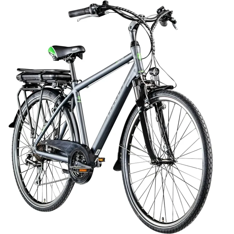 Elektryczny Rower Trekking 28 ALU 10,4Ah Bagażnik - 3