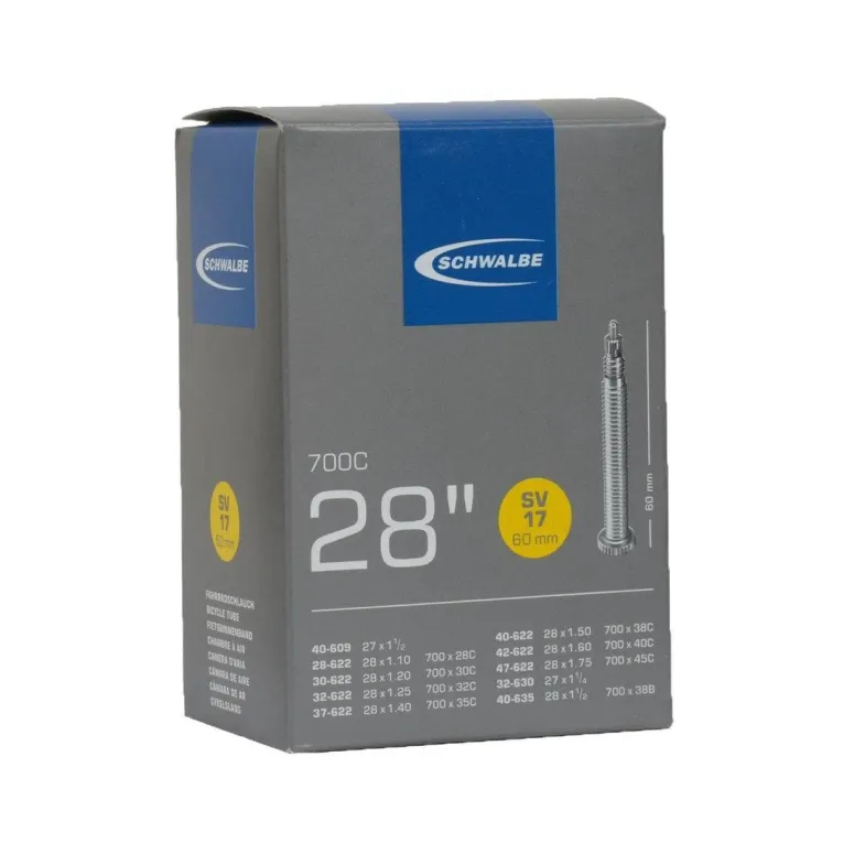 Dętka Rowerowa Schwalbe SV17 XL 28 Presta 60mm - 1