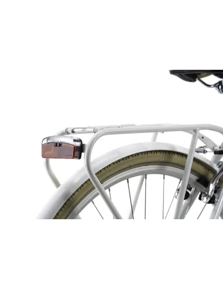 Rower Miejski Damski 28 Bagażnik Światła 6 biegów - 6