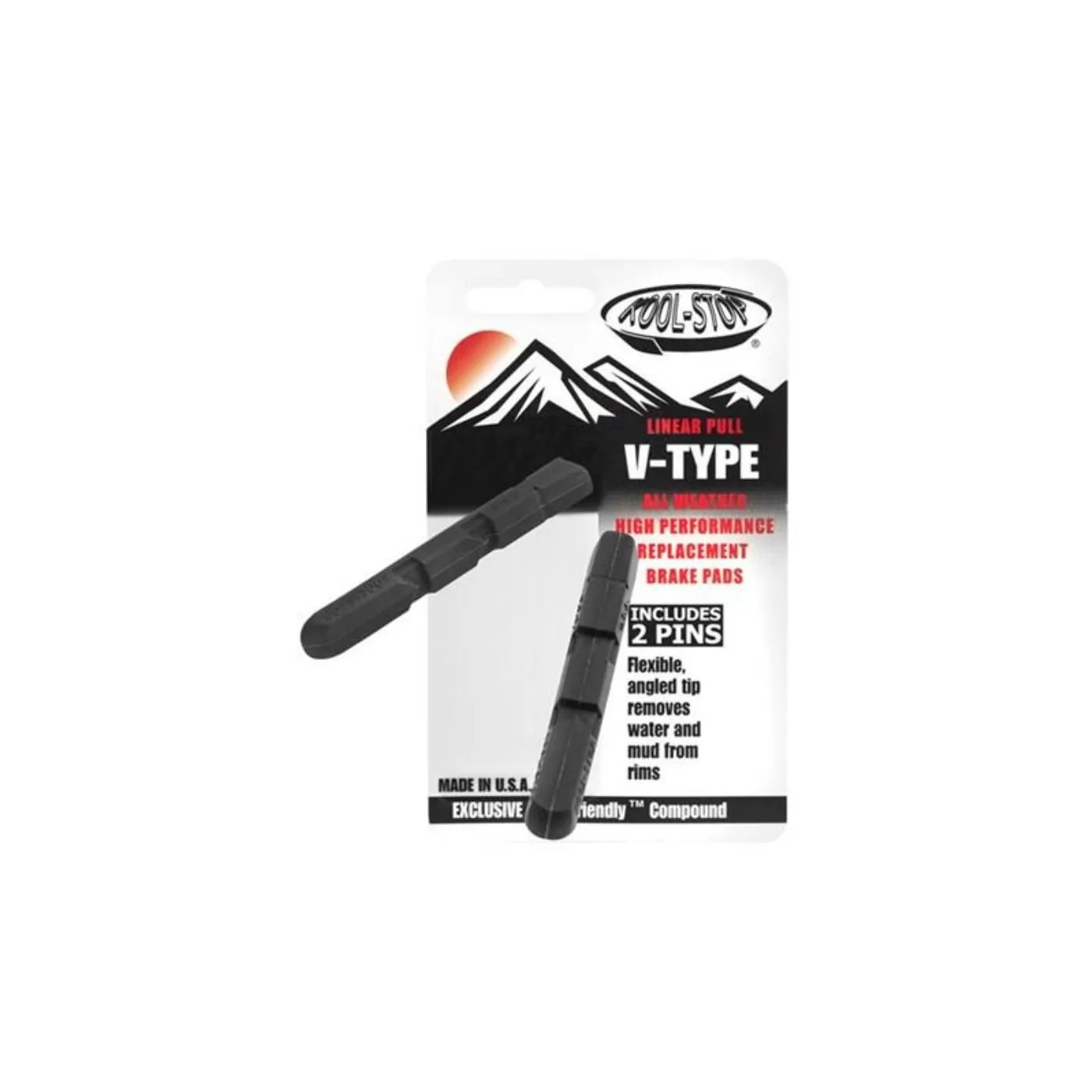 Klocki Hamulcowe Rowerowe Kool-Stop V-TYPE Shimano - 1