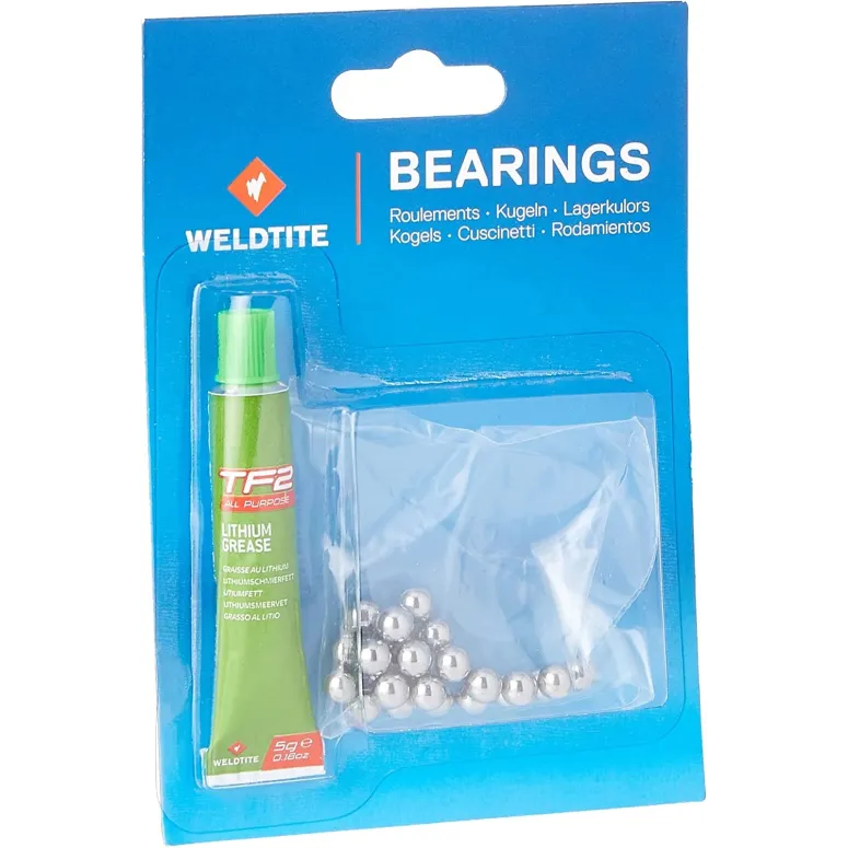 Kulki Do Łożysk Piasta Tylna 1/4" 54 szt Smar - 1