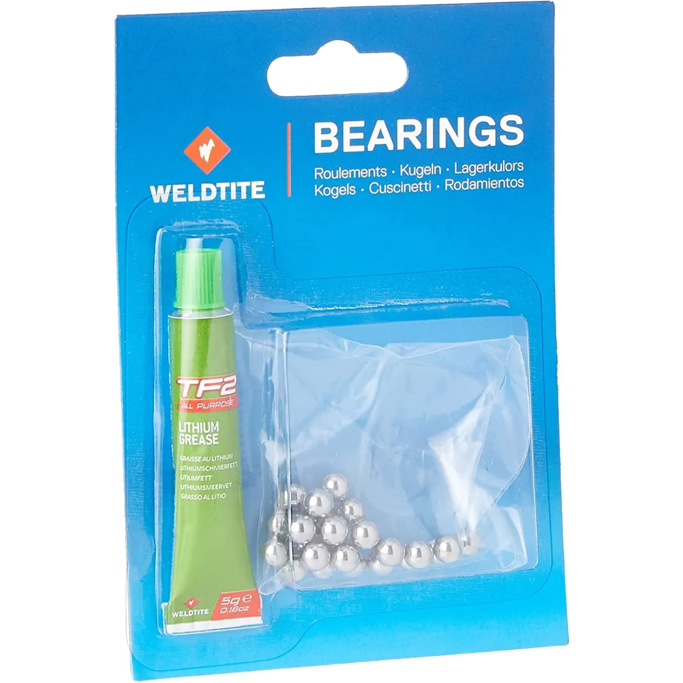 Kulki Do Łożysk Piasta Tylna 1/4" 54 szt Smar - 1