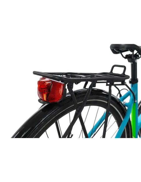 Rower Trekking 28 Tarcze Bagażnik Światła Unisex - 7