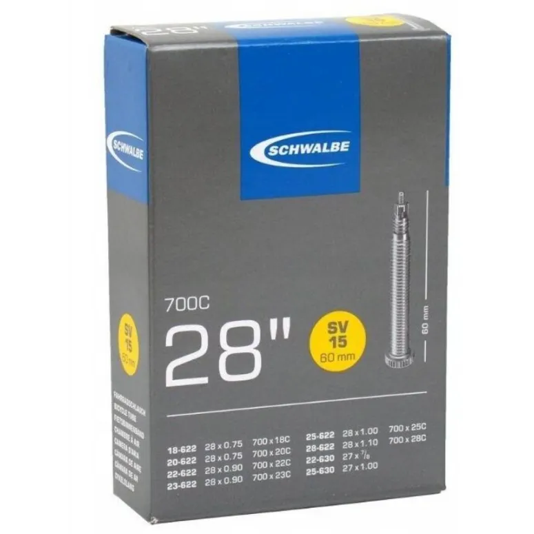 Dętka Rowerowa SCHWALBE DES011 700x18/28 SV Presta - 1