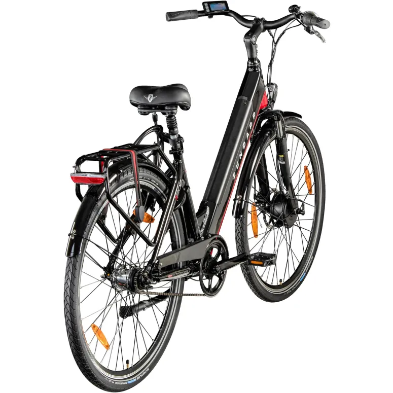 Elektryczny Rower Miejski 28 Nexus 14Ah Kontra ALU 5 Trybów Wspomaganie