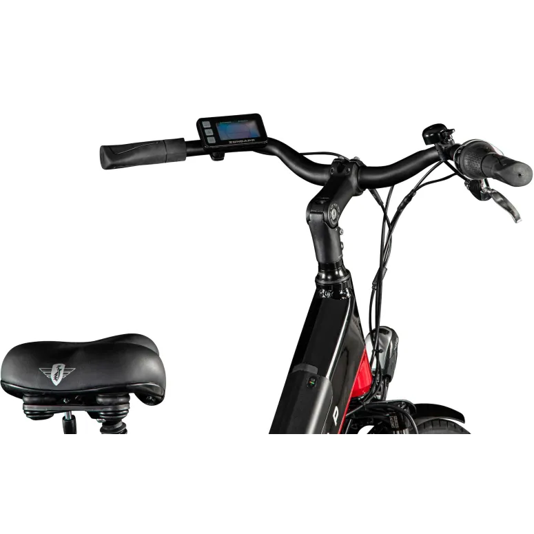 Elektryczny Rower Miejski 28 Nexus 14Ah Kontra ALU 5 Trybów Wspomaganie