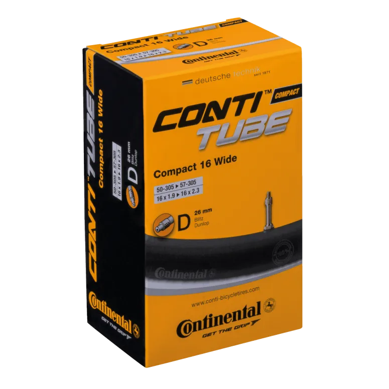 Dętka Rowerowa Continental 16' DV 16 x 1,9-2,3 - 1