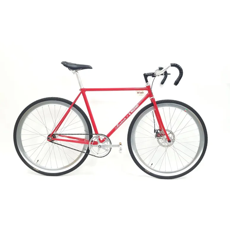 Rower Jednobiegowy Maserati Gravel Szosa 28 Tarcza - 8