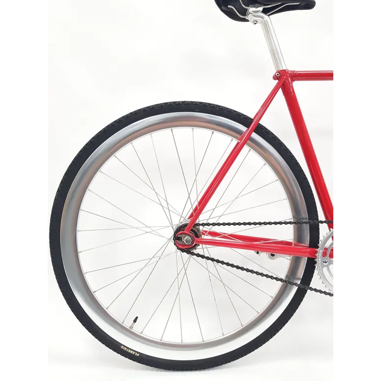 Rower Jednobiegowy Maserati Gravel Szosa 28 Tarcza - 4