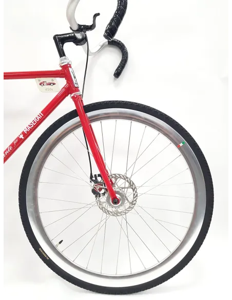 Rower Jednobiegowy Maserati Gravel Szosa 28 Tarcza - 2