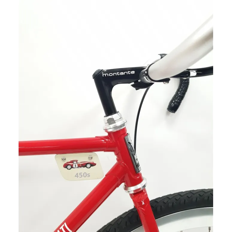 Rower Jednobiegowy Maserati Gravel Szosa 28 Tarcza - 3