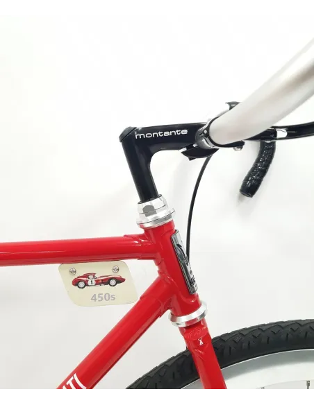 Rower Jednobiegowy Maserati Gravel Szosa 28 Tarcza - 3