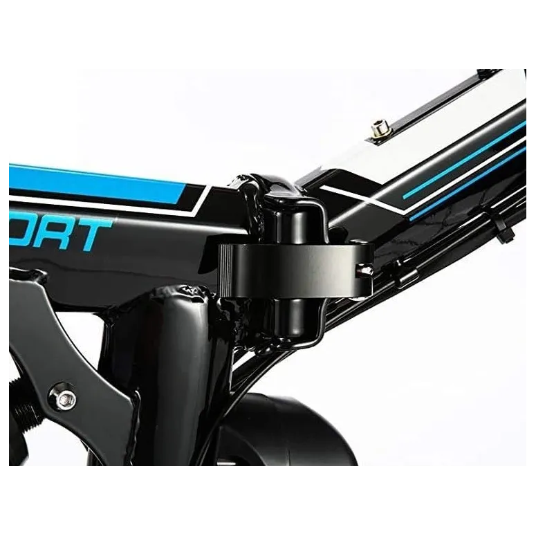 Elektryczny Rower Górski 26 Składany MTB Wspomaganie Składak Stopka Dzwonek