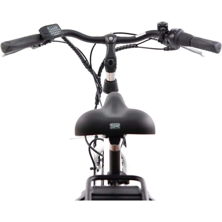 Rower Elektryczny Miejski 28 ALU Nexus 7 Światła Wspomaganie 5 Trybów Bagaż