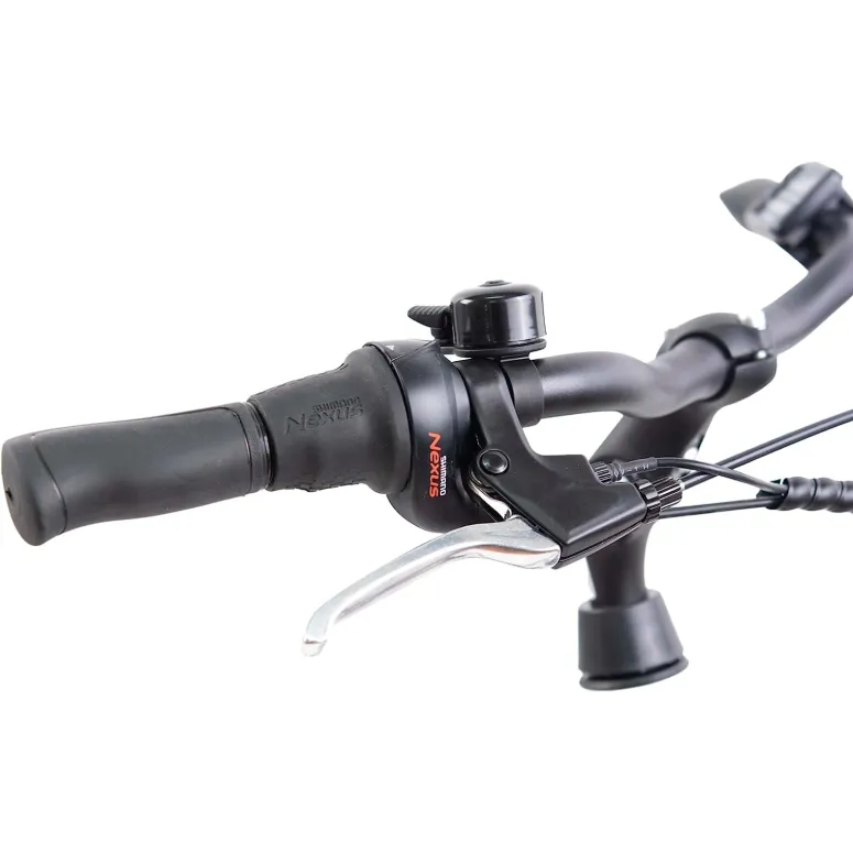 Rower Elektryczny Miejski 28 ALU Nexus 7 Światła Wspomaganie 5 Trybów Bagaż