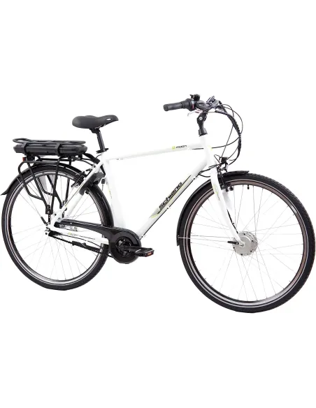 Rower Elektryczny Miejski 28 ALU Nexus 7 Światła Wspomaganie 5 Trybów Bagaż