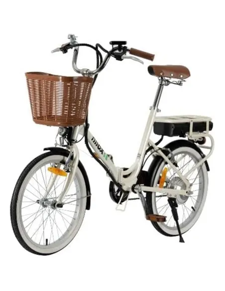 Rower Elektryczny Składany 20 Retro 250W Bagażnik - 3