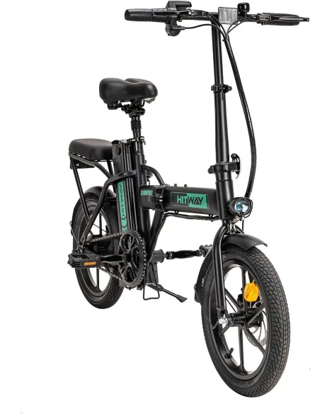 Elektryczny Rower Składany 16 Tarczowe 250W Bagaż - 4