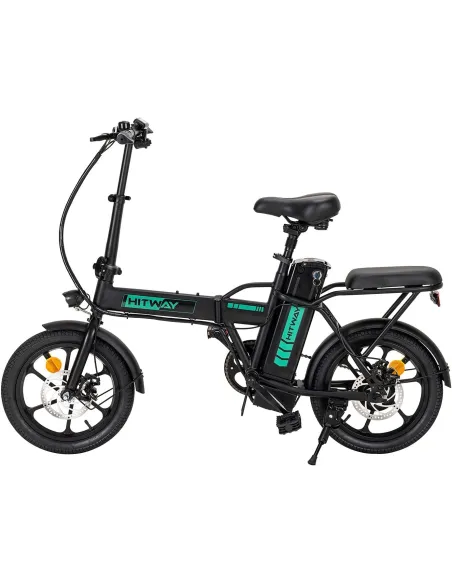 Elektryczny Rower Składany 16 Tarczowe 250W Bagaż - 2