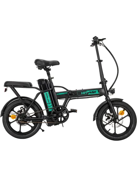 Elektryczny Rower Składany 16 Tarczowe 250W Bagaż - 1