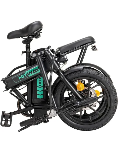 Elektryczny Rower Składany 16 Tarczowe 250W Bagaż - 5