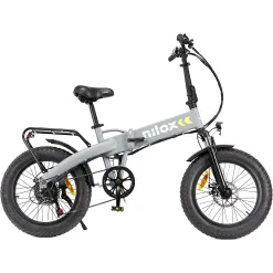 Rower Elektryczny Składany 20 Fatbike Tarcze 250W