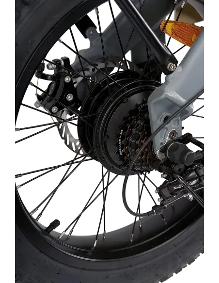 Rower Elektryczny Składany 20 Fatbike Tarcze 250W - 5