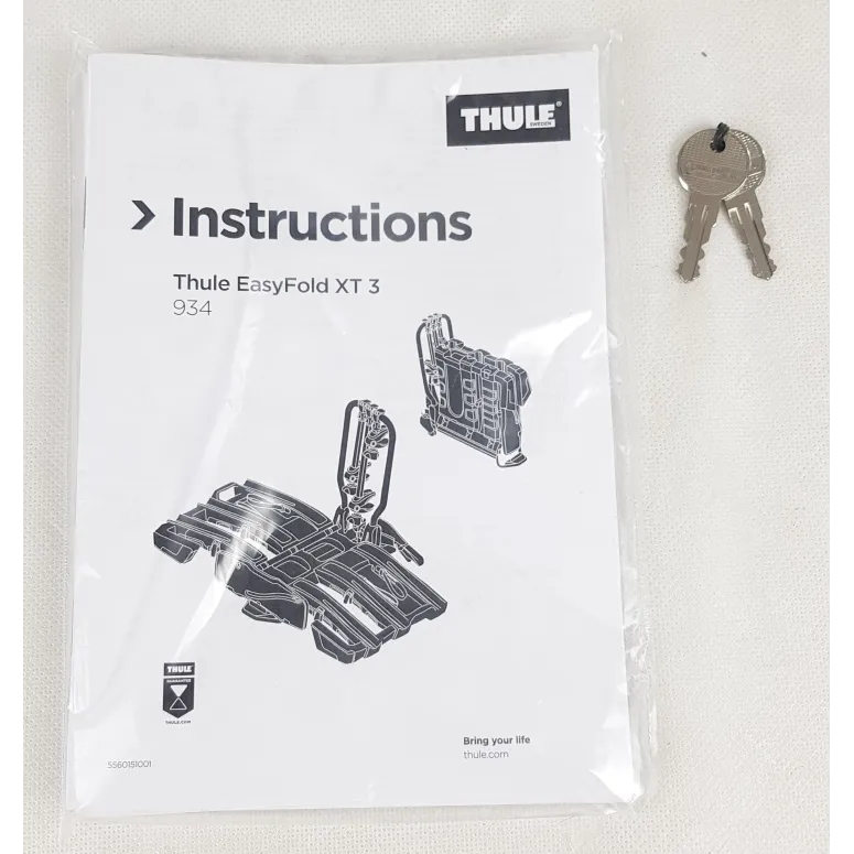 Bagażnik Rowerowy THULE EasyFold XT3 Hak 3 Rowery - 15